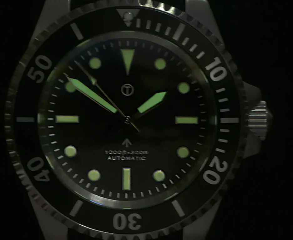 MWC 24 Jewel 1982 Pattern 300m Automatic Military Divers Watch with Sapphire Crystal on a Stainless Steel Bracelet - Image 2