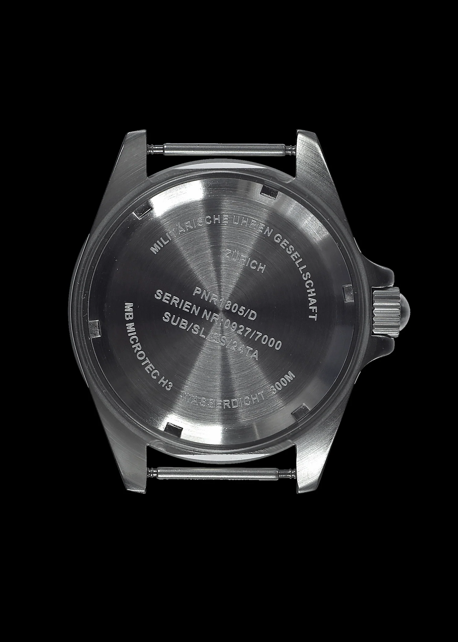 MWC 24 Jewel 300m Automatic Military Divers Watch with Tritium GTLS Illumination, Sapphire Crystal and Ceramic Bezel - Image 4
