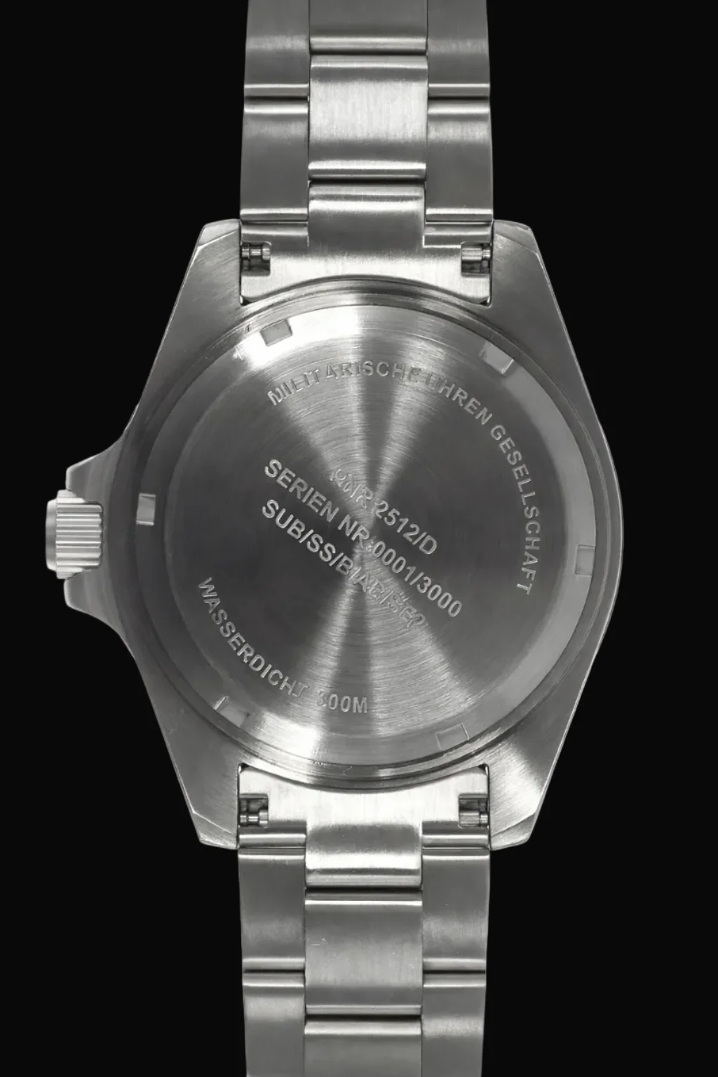 MWC Professional Military Diver 300m – Swiss Sellita SW200 Automatic, Sapphire Crystal, Ceramic Bezel & Steel Bracelet - Image 5
