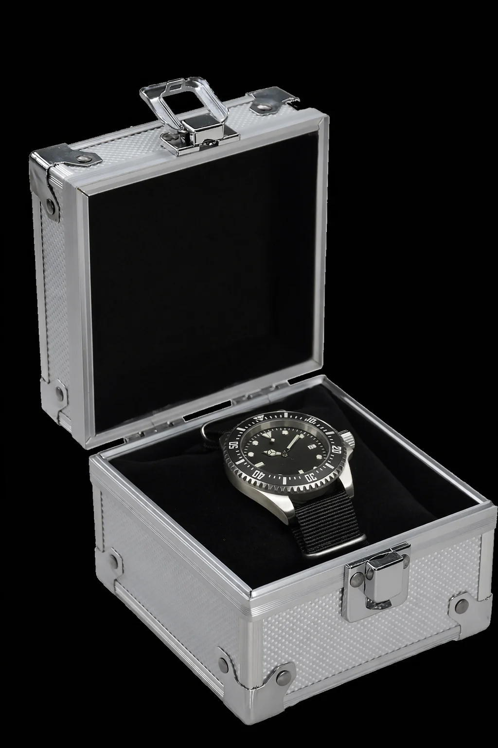 MWC Professional Military Diver 300m – Swiss Sellita SW200 Automatic with Sapphire Crystal, Ceramic Bezel & NATO Strap (Sterile Dial) - Image 9