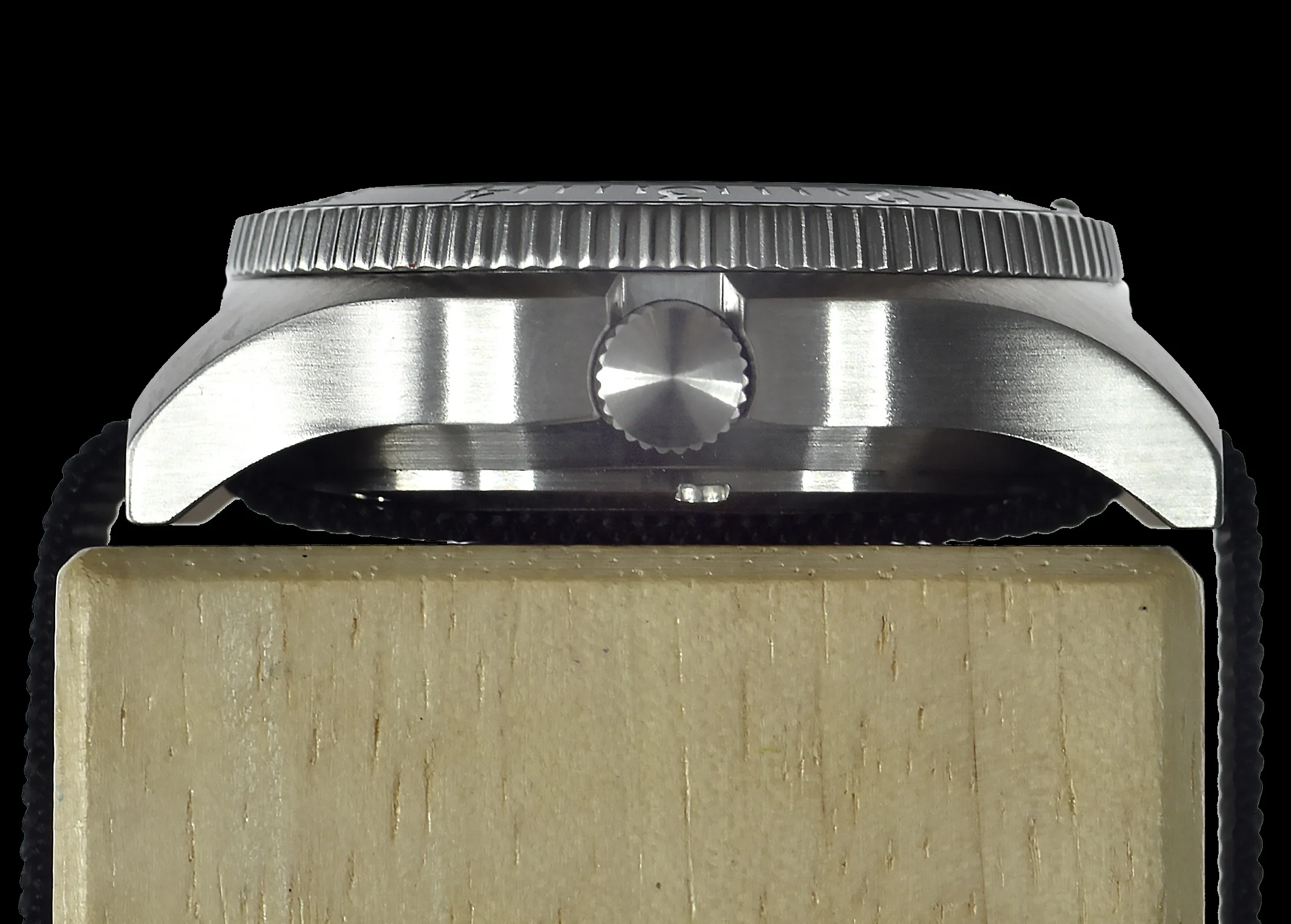 MWC 300m Water Resistant Stainless Steel Navigator Watch with Luminova (Automatic) - Image 3