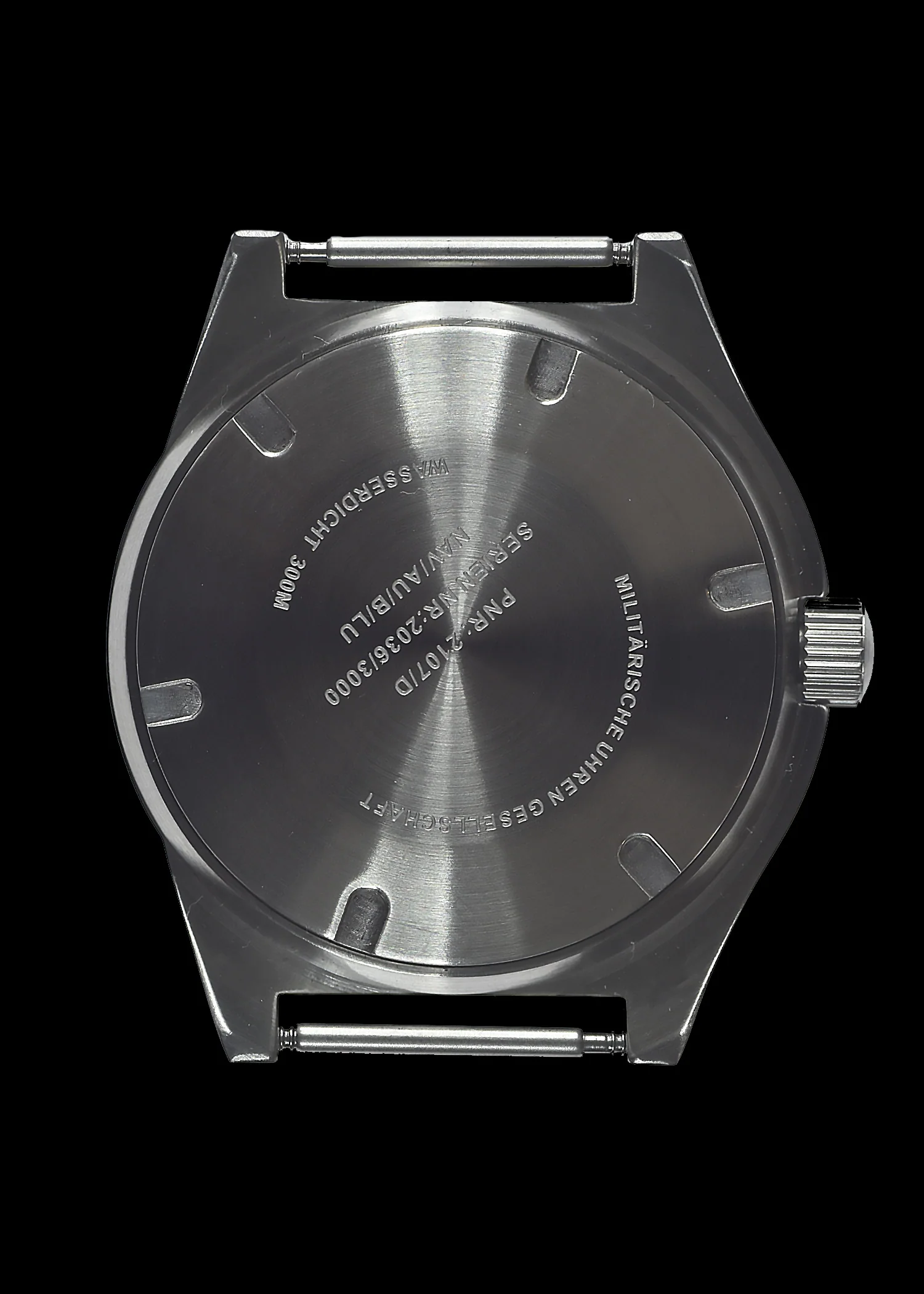 MWC 300m Water Resistant Stainless Steel Navigator Watch with Luminova (Automatic) - Image 4