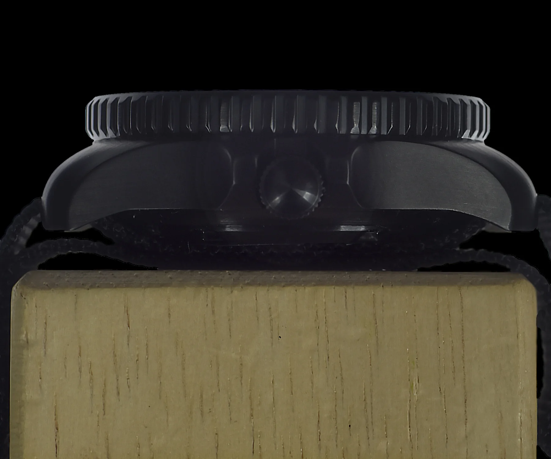 MWC Automatic Black PVD Military Divers Watch - Tritium / GTLS Illumination, Ceramic Bezel and Sapphire Crystal - Image 3