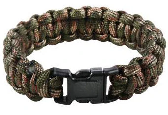 MWC Camouflage Paracord Bracelet - Image 3