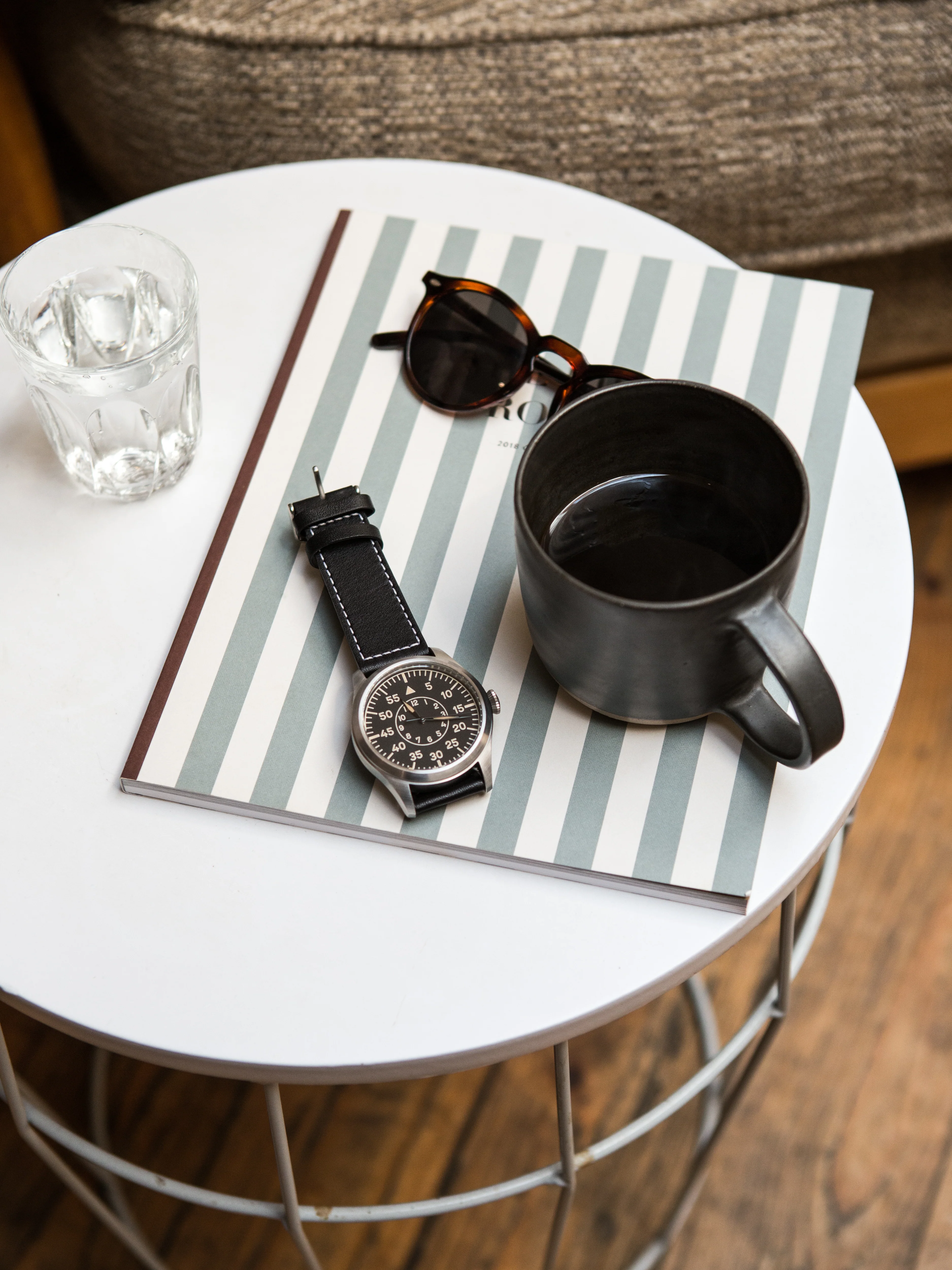 MWC Classic 46mm Limited Edition XL Luftwaffe Pattern Military Aviators Watch (Retro Dial Version) with Sapphire Crystal - Image 11