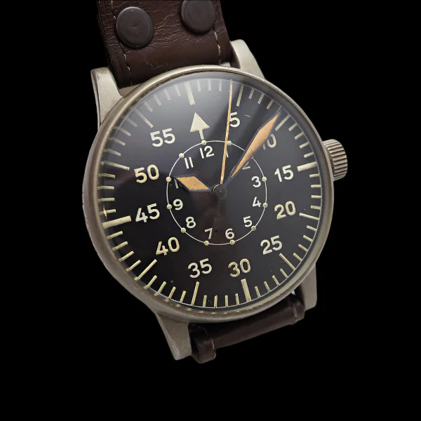 MWC Classic 46mm Limited Edition XL Luftwaffe Pattern Military Aviators Watch (Retro Dial Version) with Sapphire Crystal - Image 13