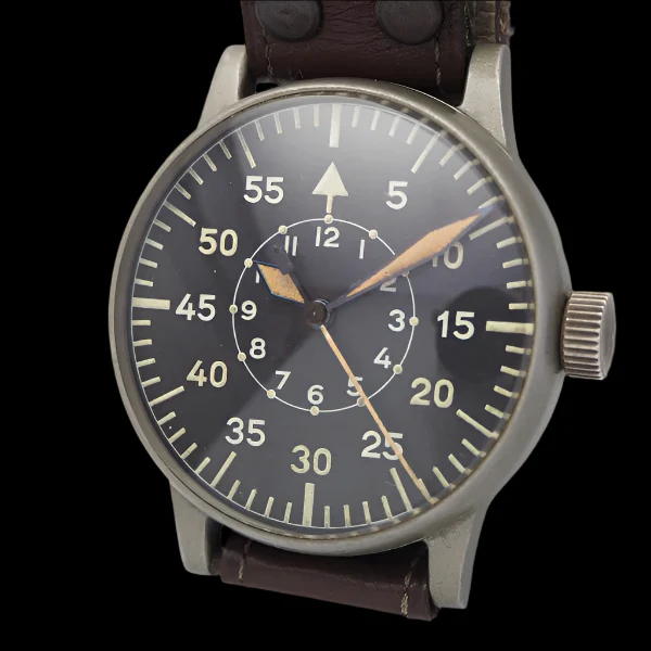 MWC Classic 46mm Limited Edition XL Luftwaffe Pattern Military Aviators Watch (Retro Dial Version) with Sapphire Crystal - Image 14