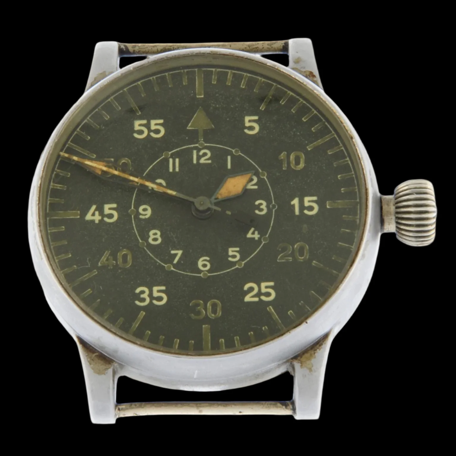 MWC Classic 46mm Limited Edition XL Luftwaffe Pattern Military Aviators Watch (Retro Dial Version) with Sapphire Crystal - Image 15