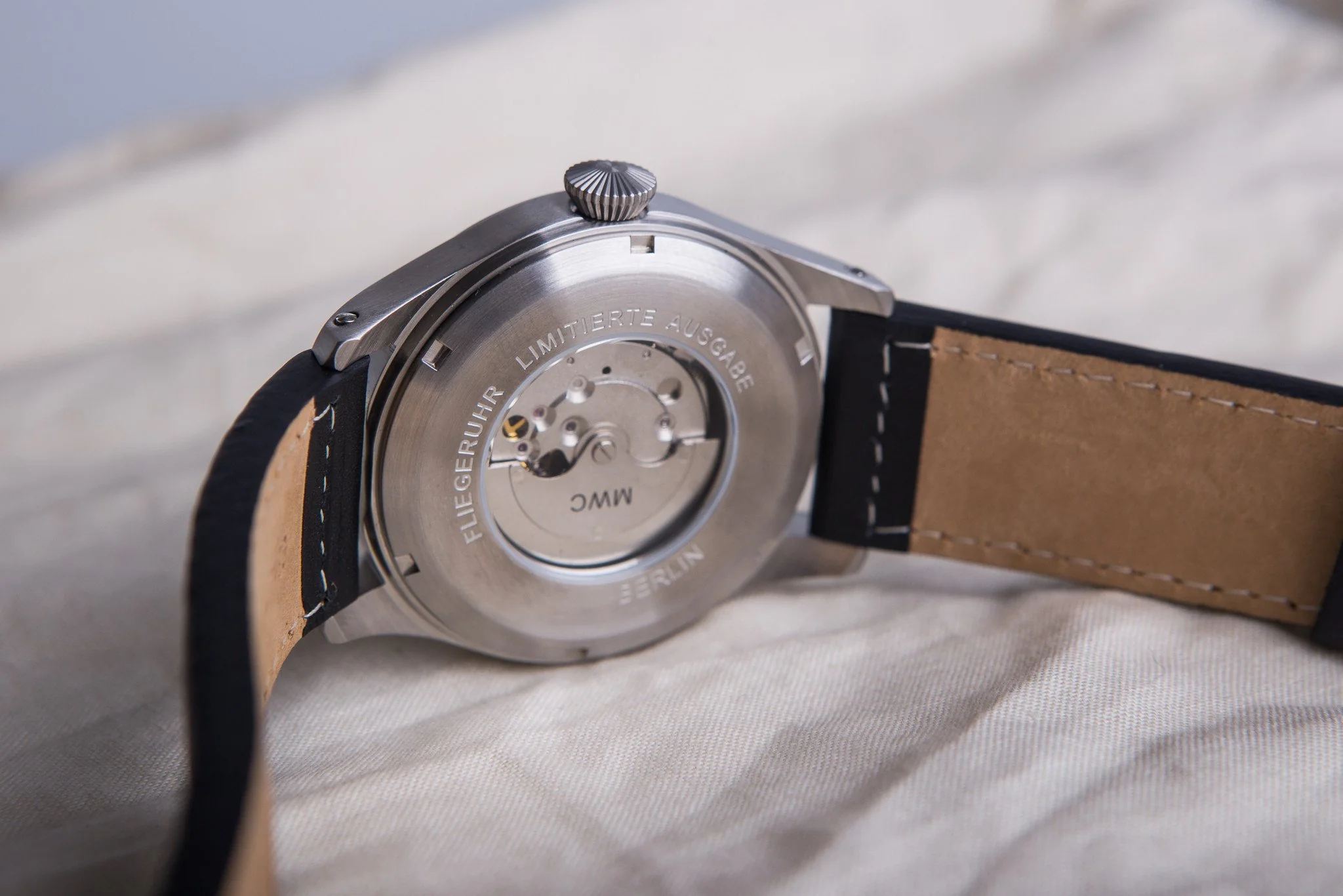 MWC 1940s Pattern Classic 46mm Limited Edition XL Military Pilots Watch - Image 4