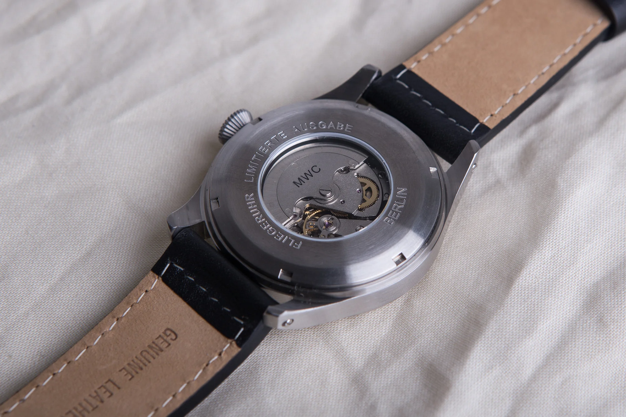 MWC 1940s Pattern Classic 46mm Limited Edition XL Military Pilots Watch - Image 7