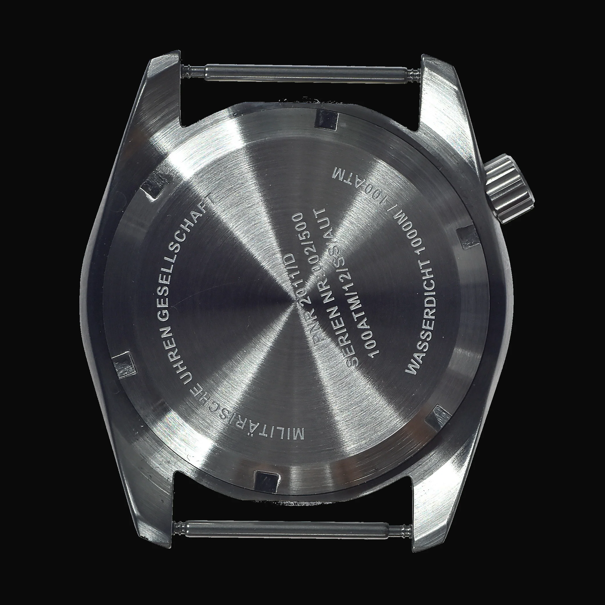 MWC "Depthmaster" 100atm / 3,280ft / 1000m Water Resistant Military Divers Watch in Stainless Steel Case with Helium Valve (Quartz) - Image 6