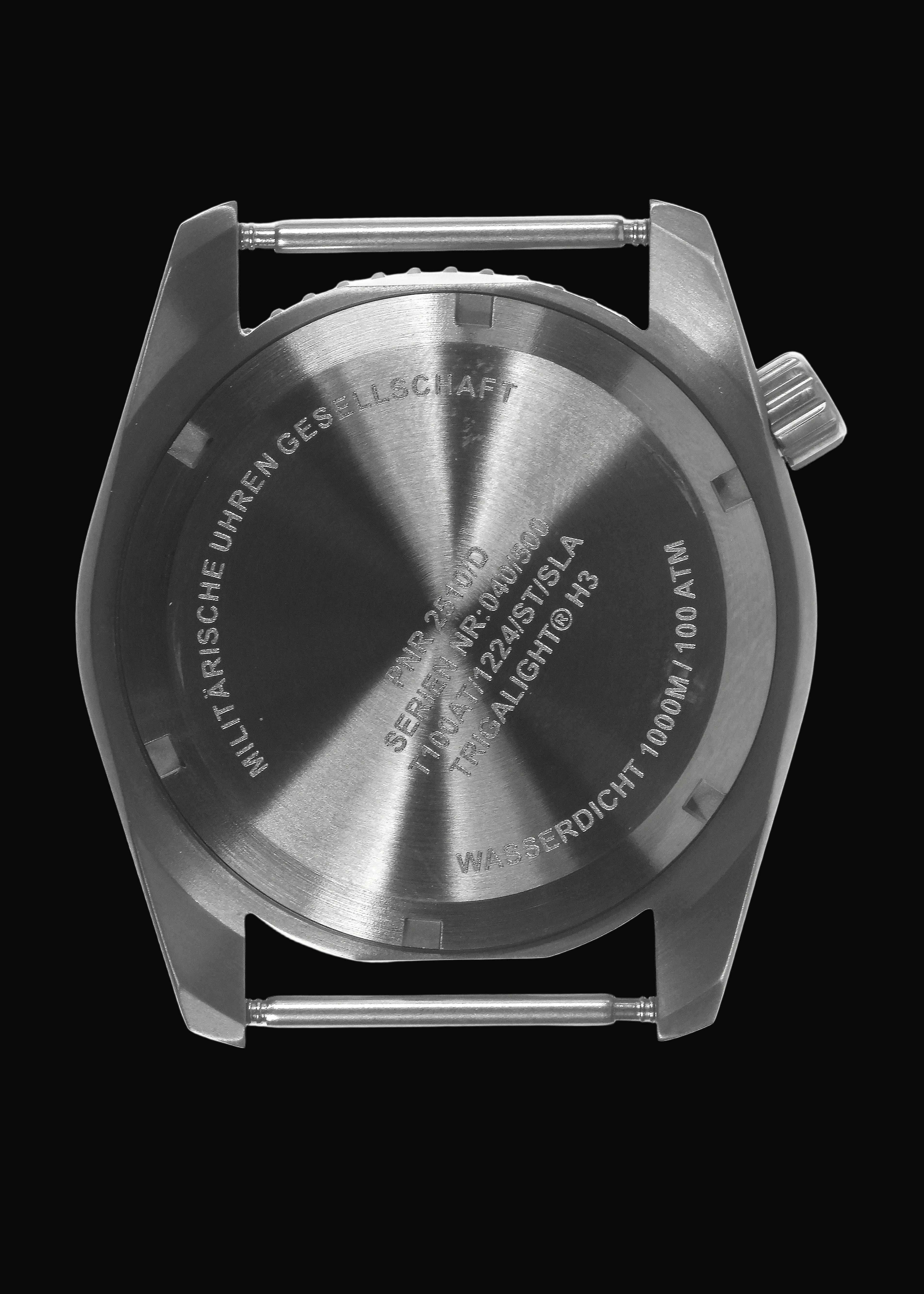 MWC "Depthmaster" 100atm / 3,280ft / 1000m Water Resistant Military Divers Watch in a Titanium Case with GTLS and Helium Valve (Automatic) - Image 6