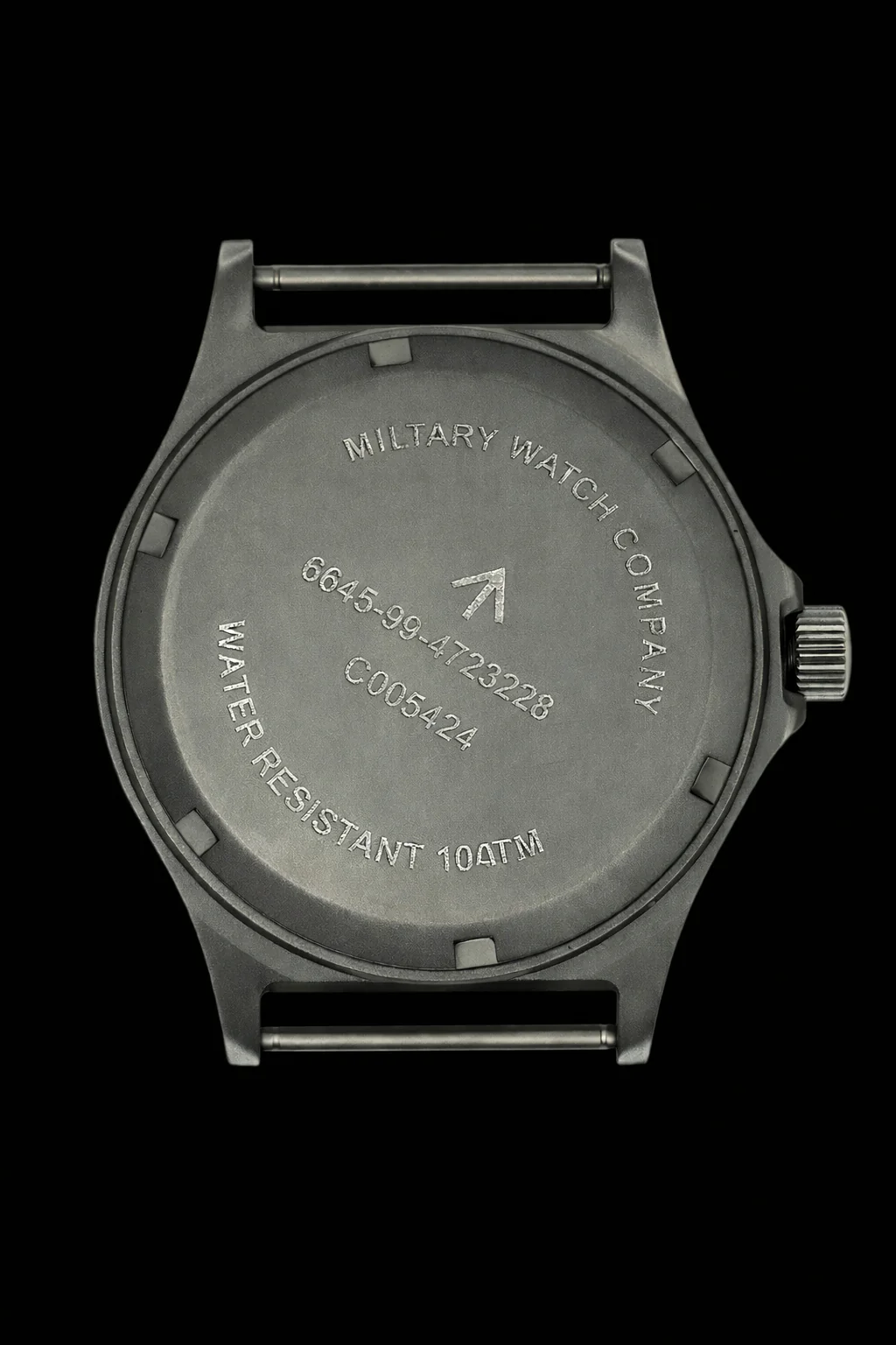 MWC G10 200m/660ft Water resistant Stainless Steel Military Watch with Sapphire Crystal and Date - NATO Stock Number: NSN 6645-99-472-3228D - Image 4