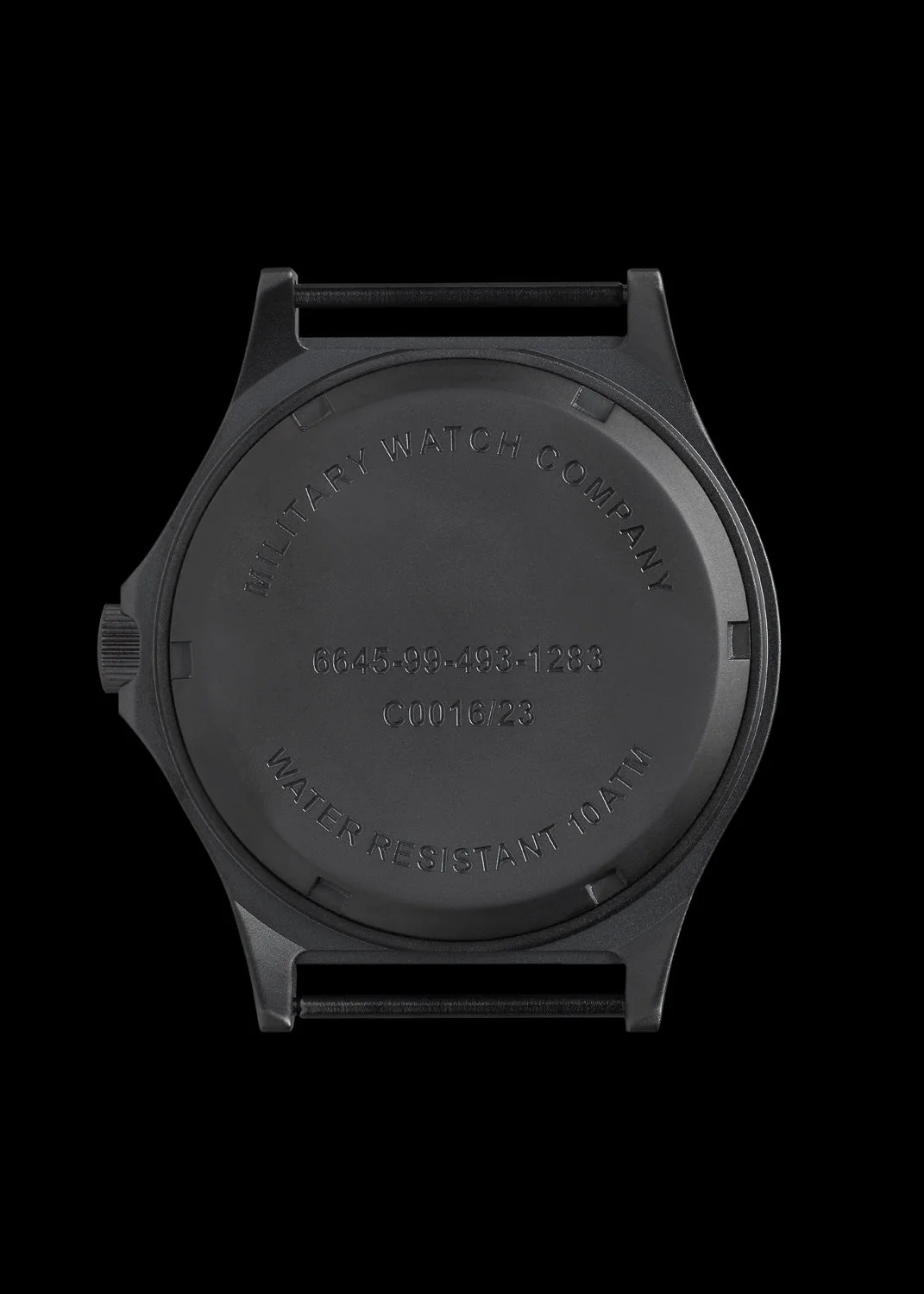 MWC G10 100m / 330ft Water resistant Search and Rescue (SAR) Black PVD Steel Military Watch with Sapphire Crystal - NATO Stock Number: NSN 6645-99-493-1283 - Image 5
