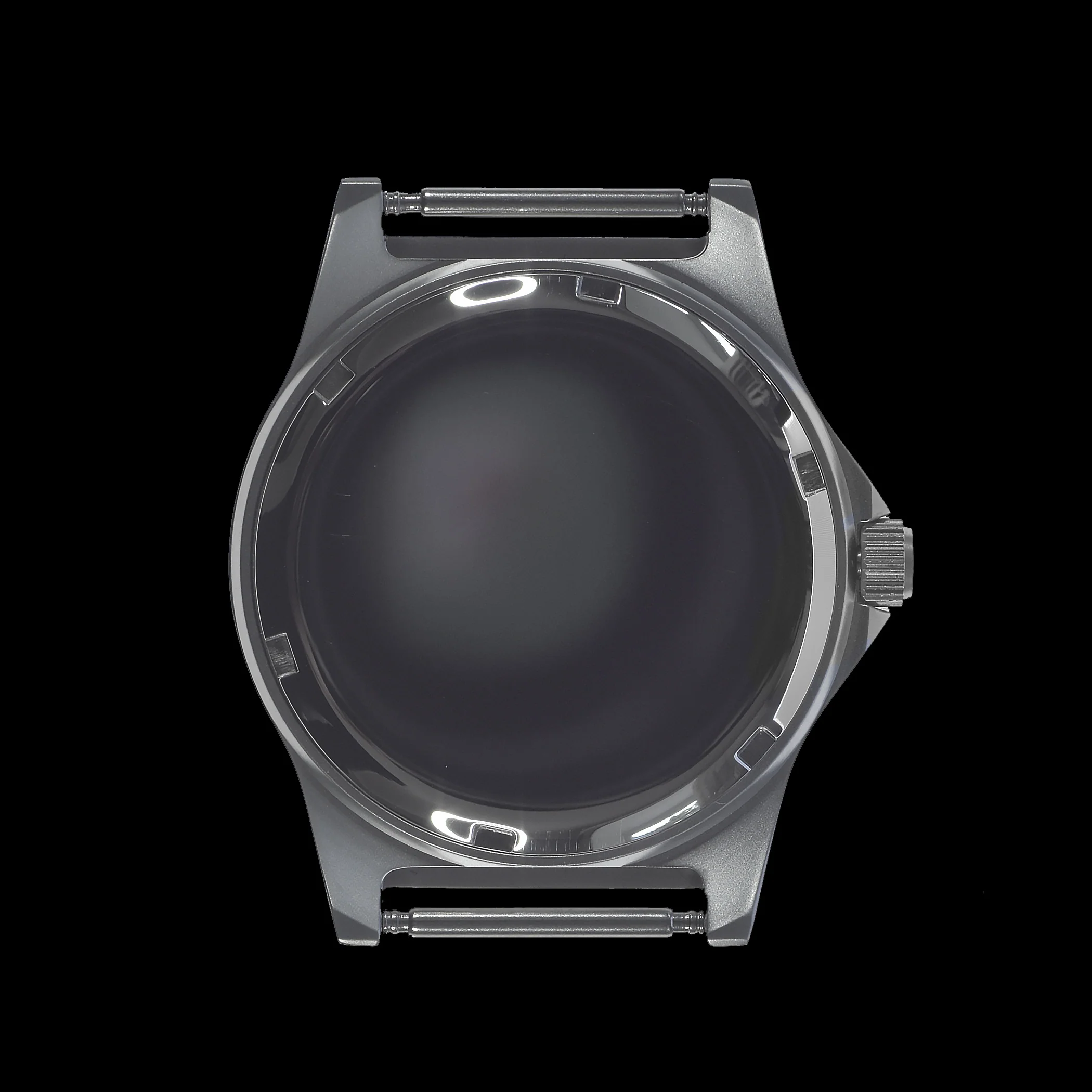 MWC G10 LM Stainless Steel Military Watch on Black Strap (Plain Engravable Caseback) - Image 5