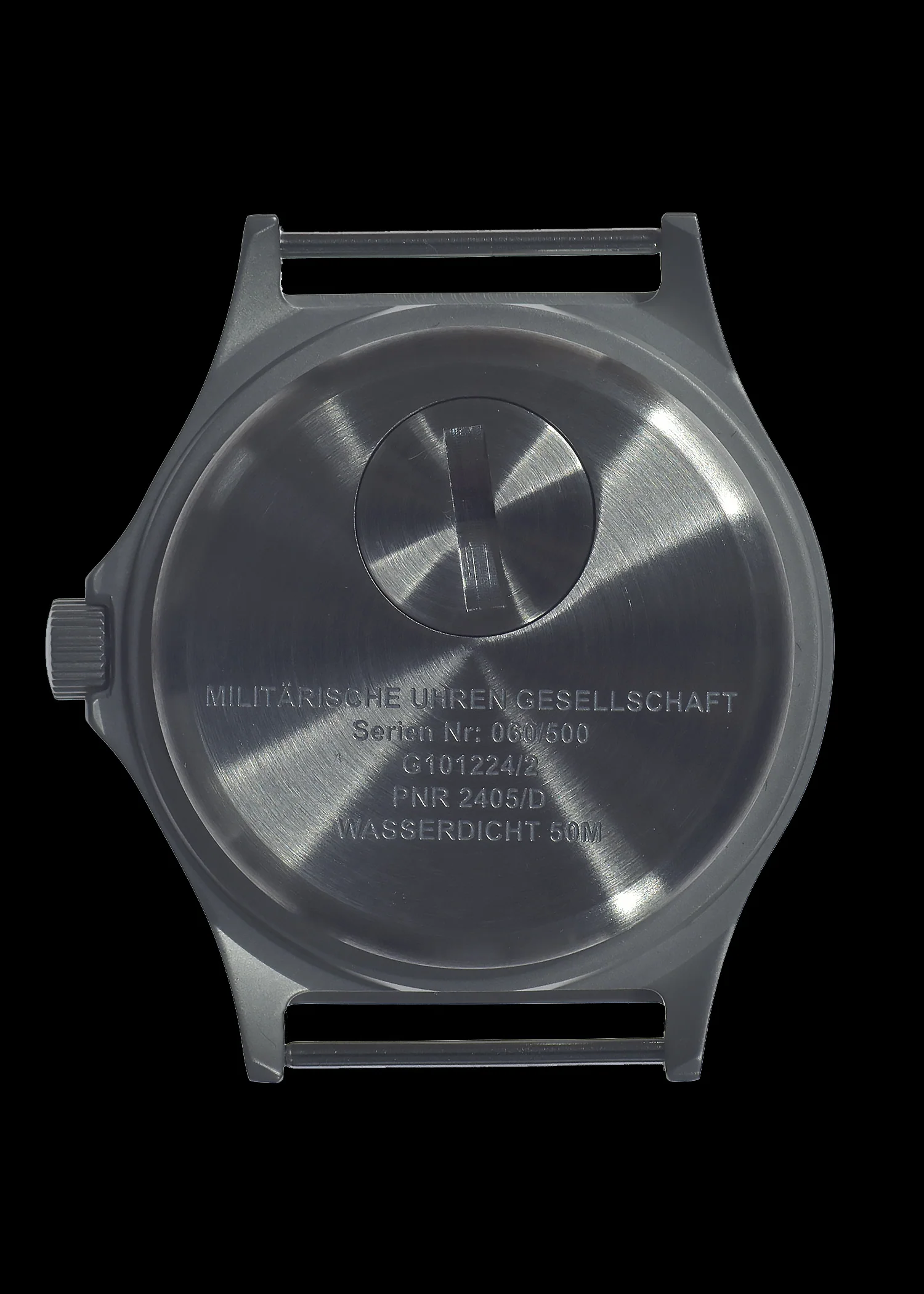 MWC G10 12/24 50m Water Resistant Military Watch with Battery Hatch, Fixed Strap Bars, Sapphire Crystal and 60 Month Battery Life - Image 5