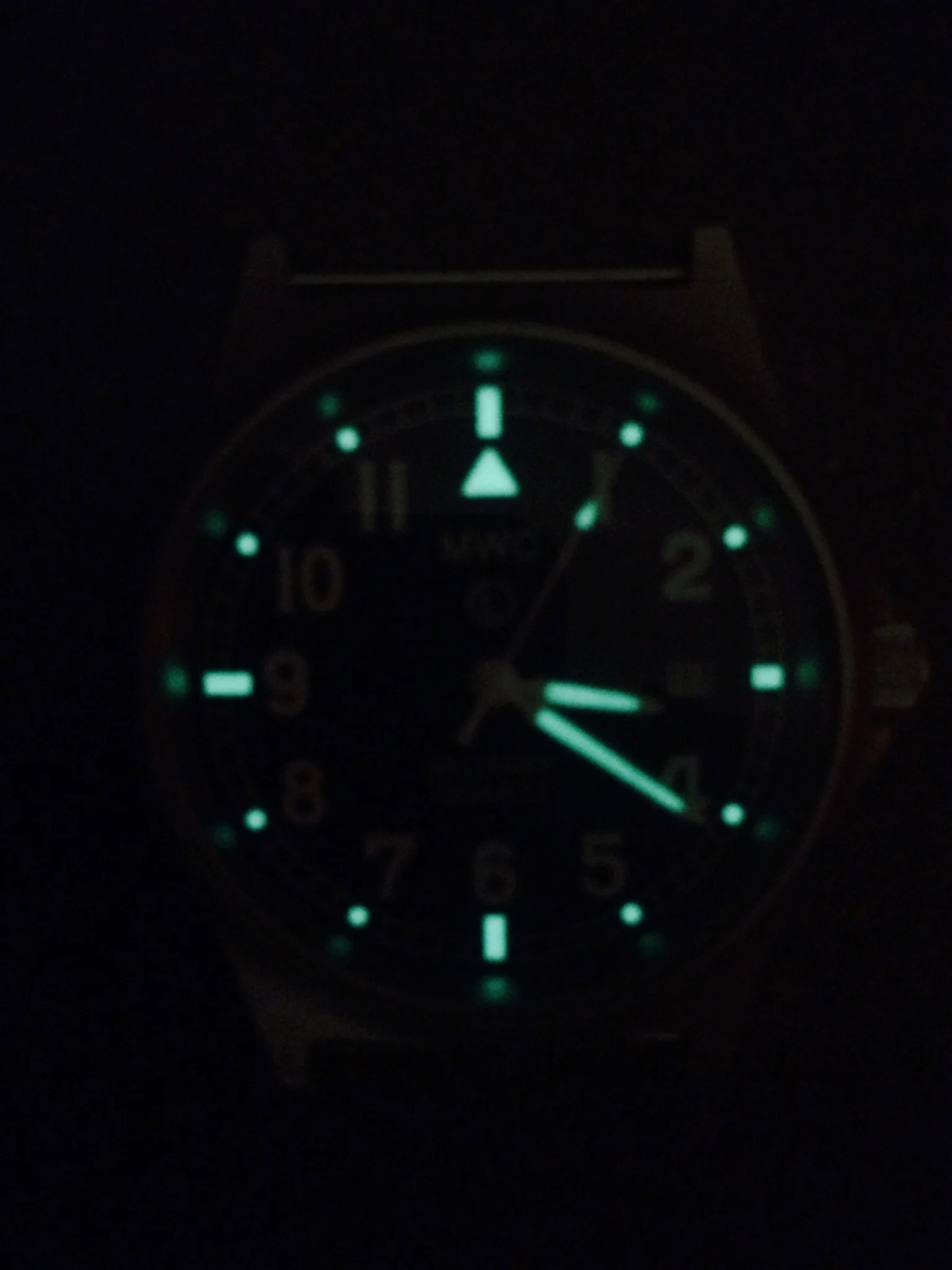 MWC G10LM European Pattern Military Watch in Covert Non Reflective Black PVD Steel - Image 3