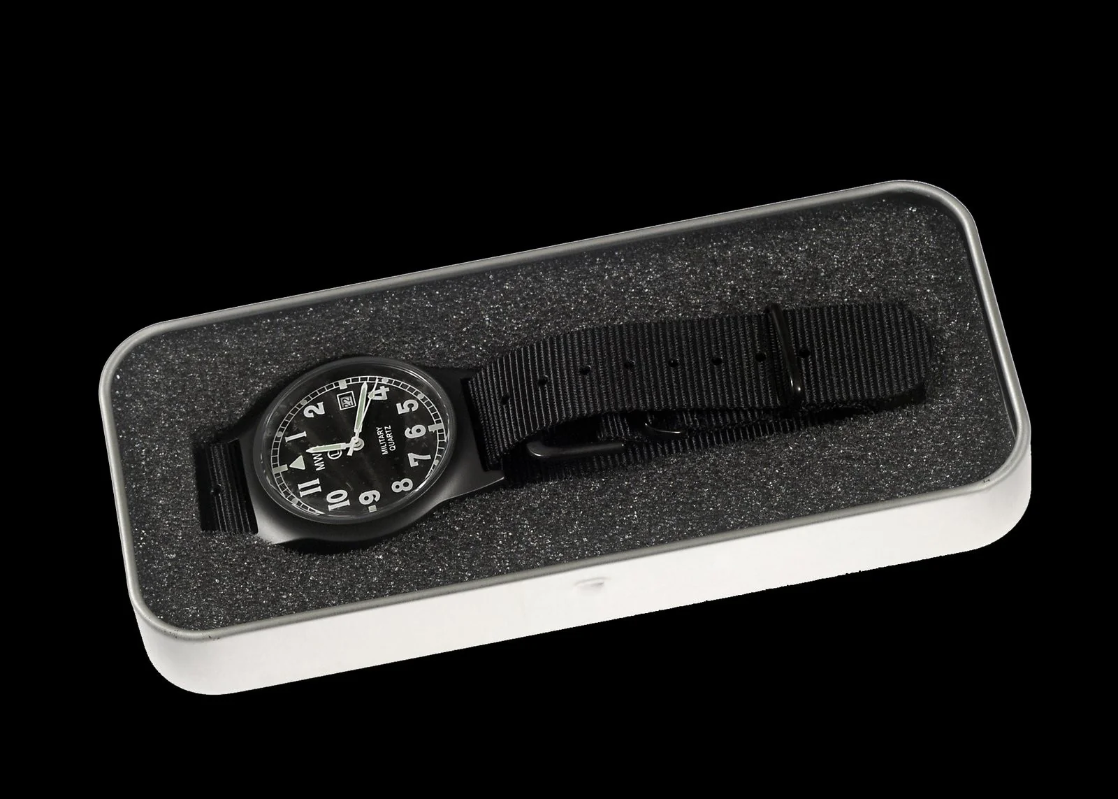 MWC G10LM European Pattern Military Watch in Covert Non Reflective Black PVD Steel - Image 6