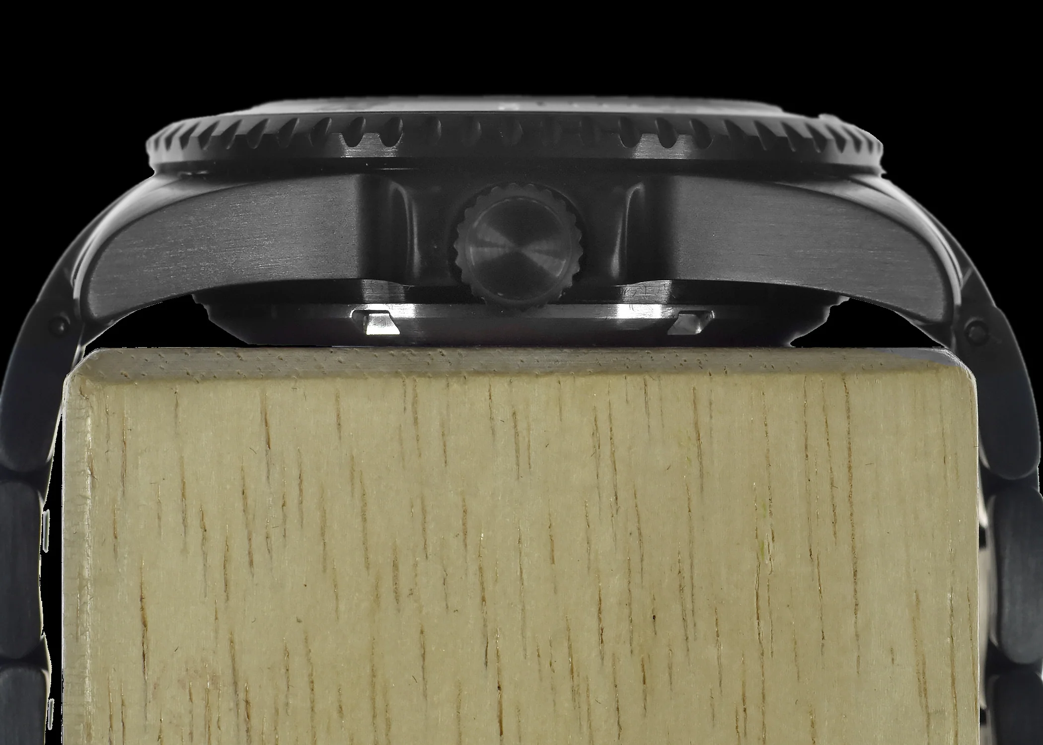 MWC GMT (Dual Time Zone) PVD Military Watch on Matching Steel Bracelet - Image 3