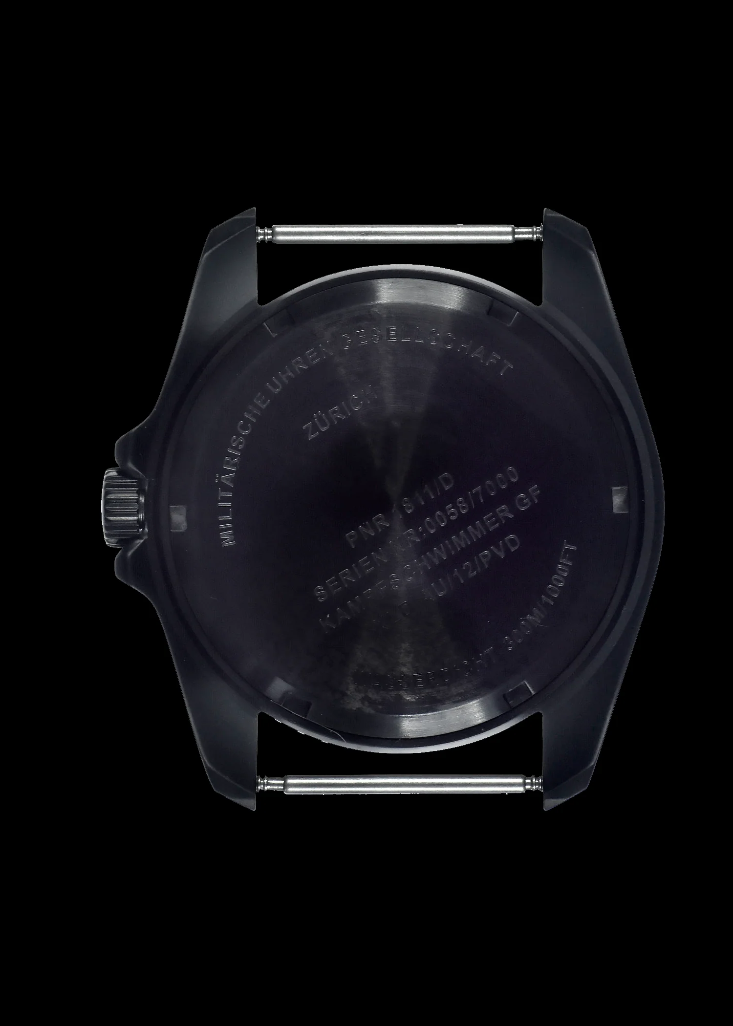 MWC Heavy Duty 300m Military Divers Watch in PVD Steel Case (Automatic) Latest Model with Ceramic Bezel and Sapphire Crystal - Image 5