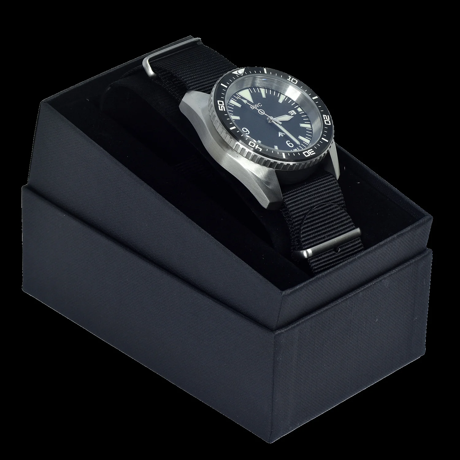 MWC Military Divers Watch Stainless Steel (Automatic) 12 Hour Dial With Sapphire Crystal and Ceramic Bezel - Image 7