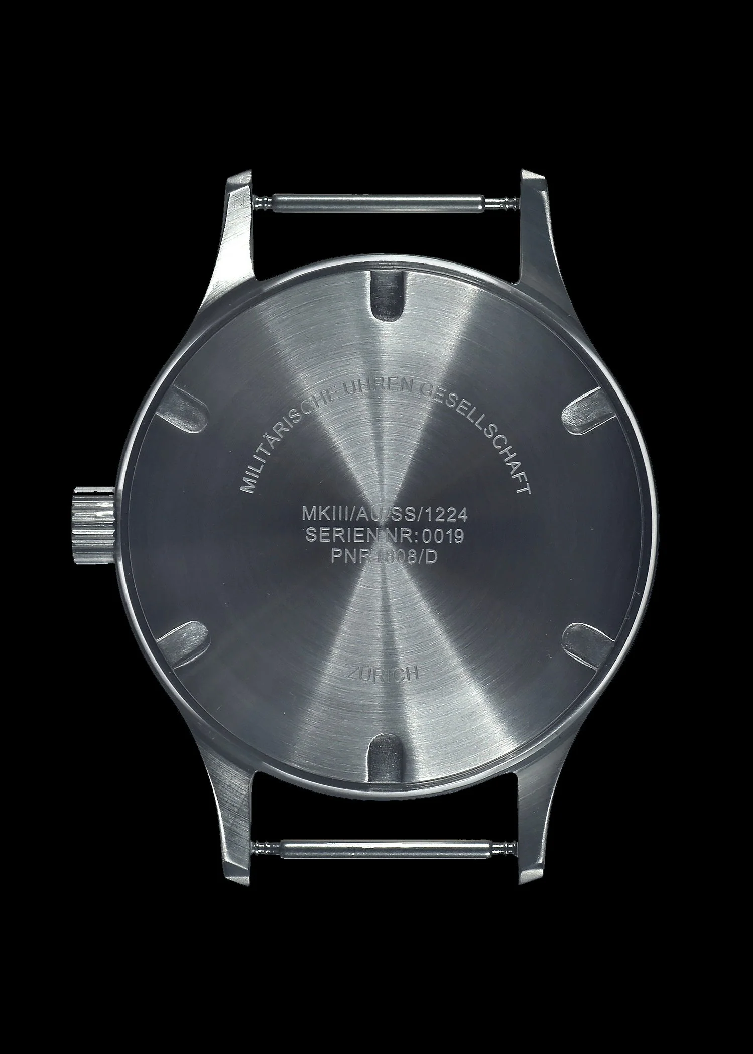 MWC Mk III Stainless Steel 1950's Pattern 100m Water Resistant Automatic Military Watch with Sapphire Crystal (Unbranded Variant) - Image 5