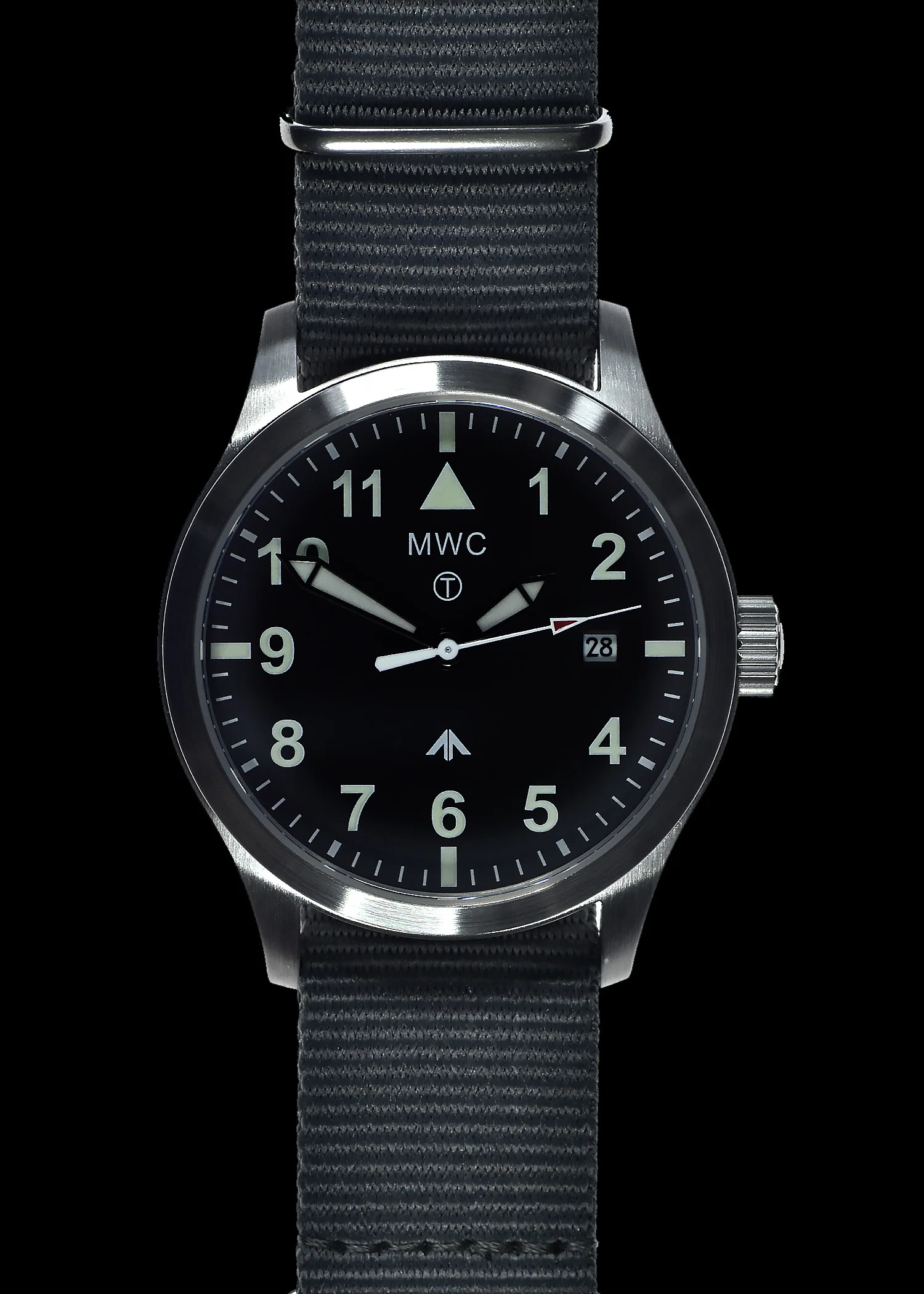 MWC MKIII (100m) 1950's / 60's Pattern Automatic Military Watch in Stainless Steel with Sapphire Crystal - Image 2