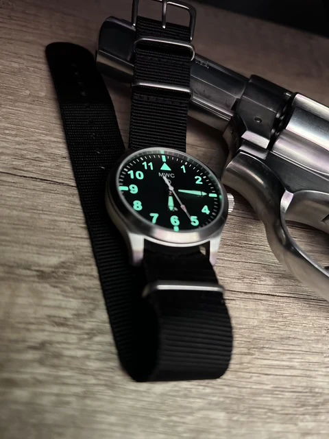 MWC MKIII (100m) 1950's / 60's Pattern Automatic Military Watch in Stainless Steel with Sapphire Crystal - Image 25