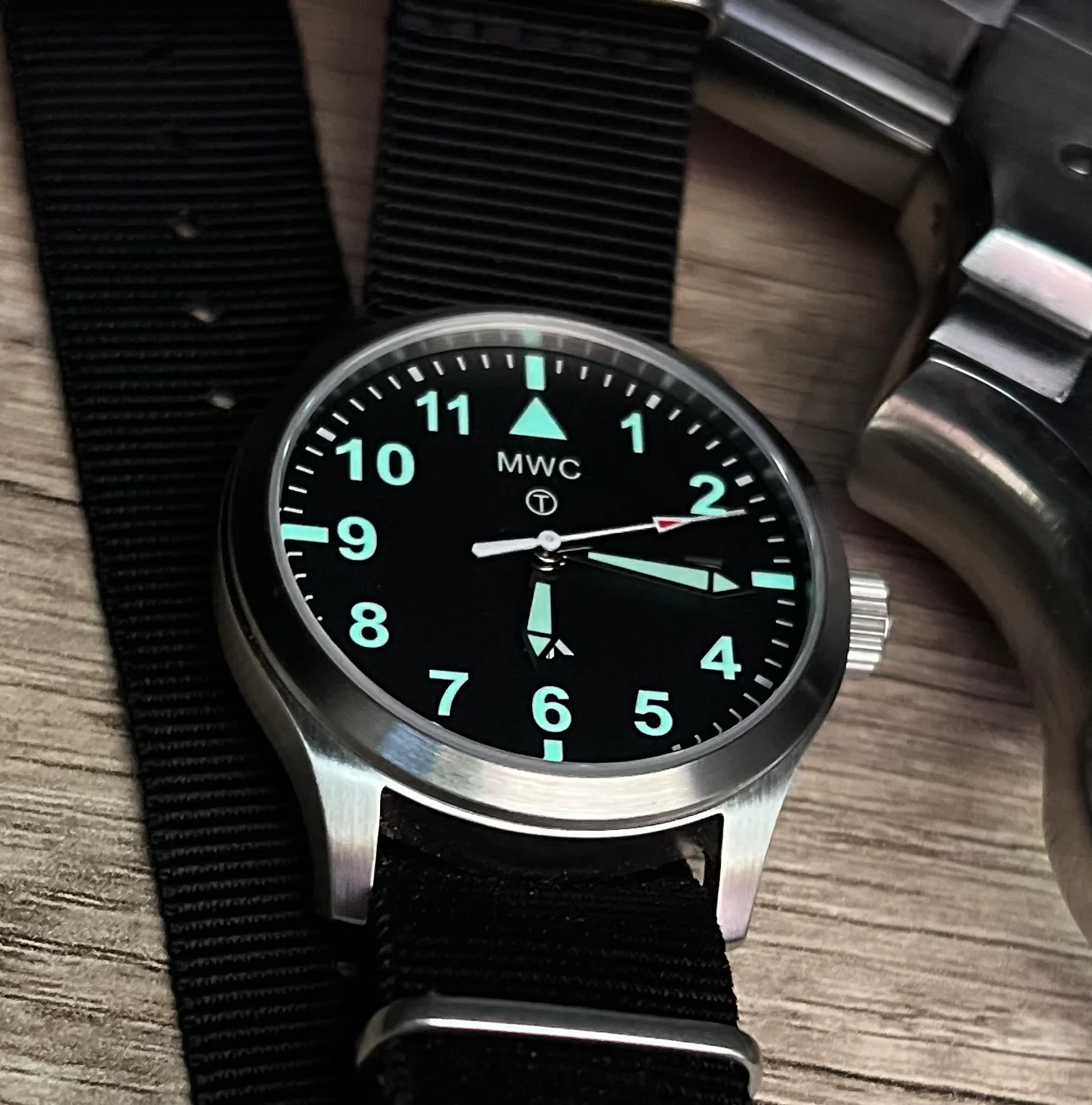 MWC MKIII (100m) 1950's / 60's Pattern Automatic Military Watch in Stainless Steel with Sapphire Crystal - Image 26