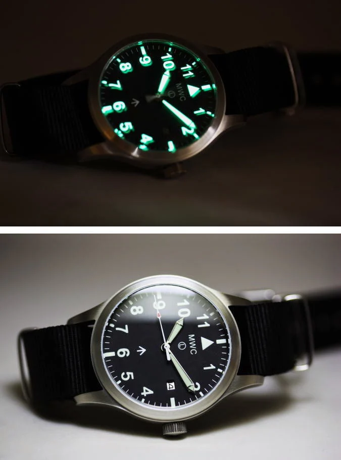 MWC MKIII (100m) 1950's / 60's Pattern Automatic Military Watch in Stainless Steel with Sapphire Crystal - Image 4