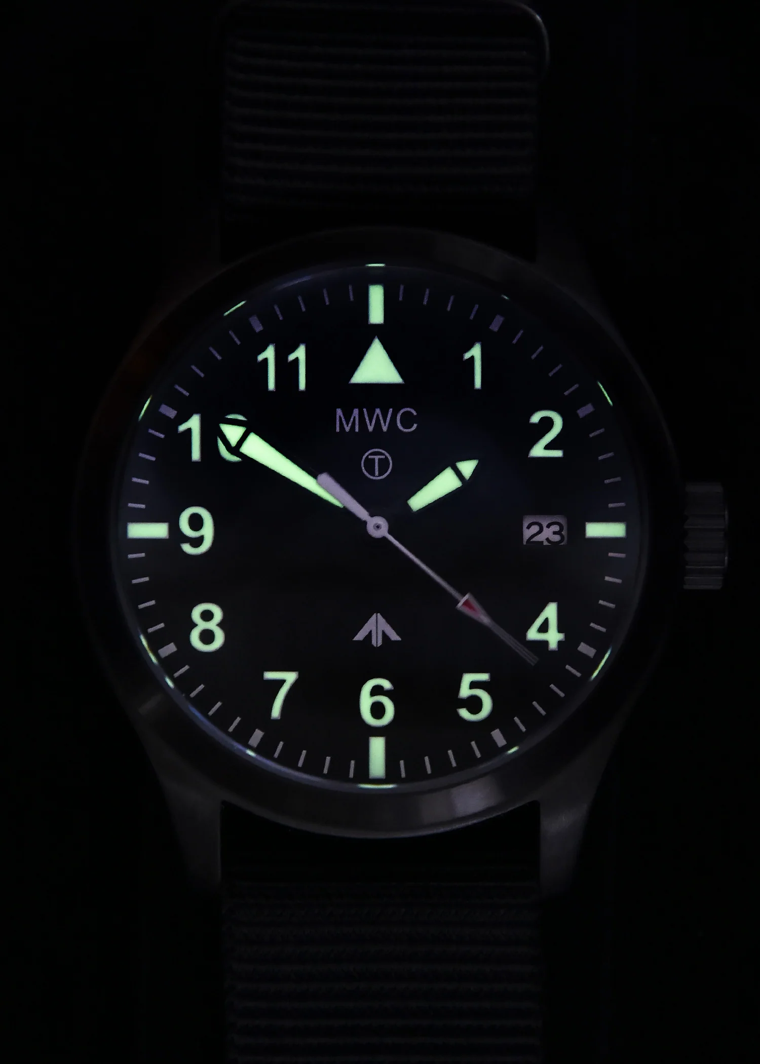 MWC MKIII (100m) 1950's / 60's Pattern Automatic Military Watch in Stainless Steel with Sapphire Crystal - Image 5
