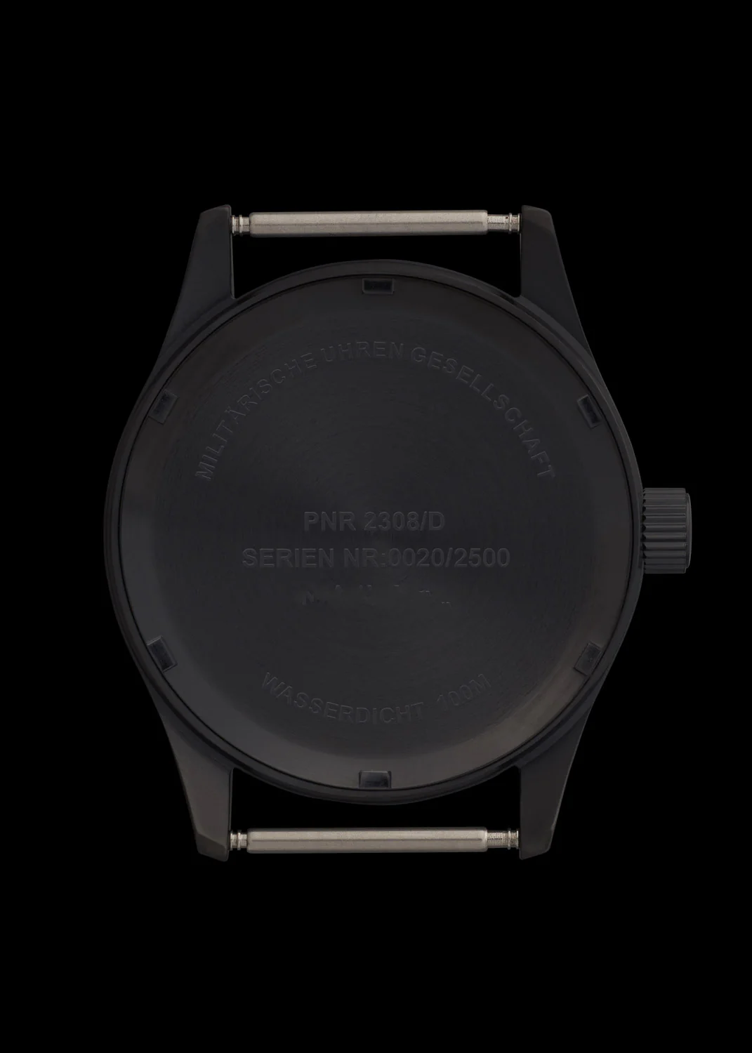 MWC MKIII (100m) 1950s Pattern Automatic Ltd Edition Military Watch in black PVD Steel with Sapphire Crystal - Image 4