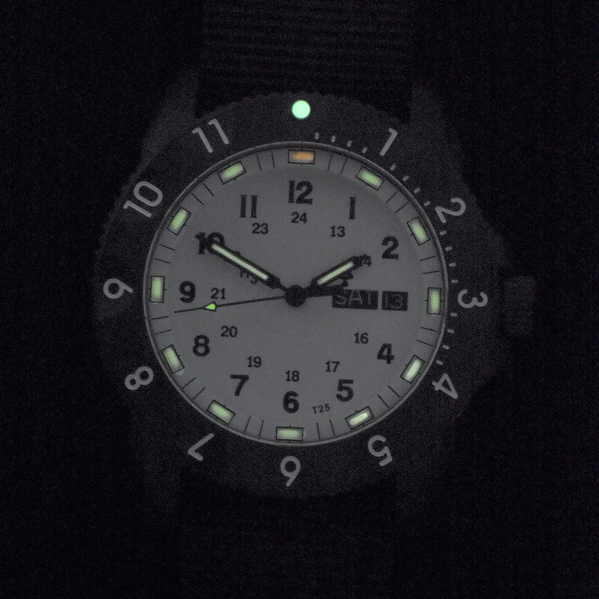 MWC P656 2025 Model PVD Tactical Series Watch with Day/Date, GTLS Tritium and Sapphire Crystal - Image 3