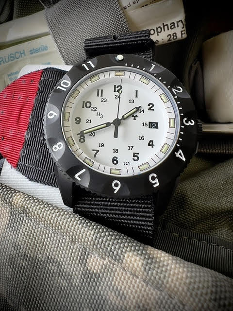 MWC P656 2025 Model PVD Tactical Series Watch with GTLS Tritium, Sapphire Crystal and a 24 Jewel Automatic Movement - Image 13