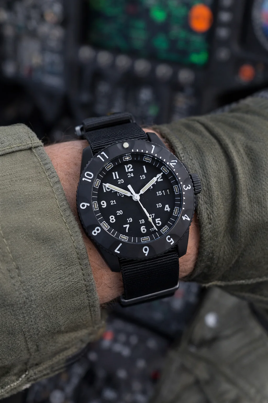 MWC P656 2025 Model PVD Tactical Series Watch with GTLS Tritium, Sapphire Crystal and a 24 Jewel Automatic Movement - Image 9