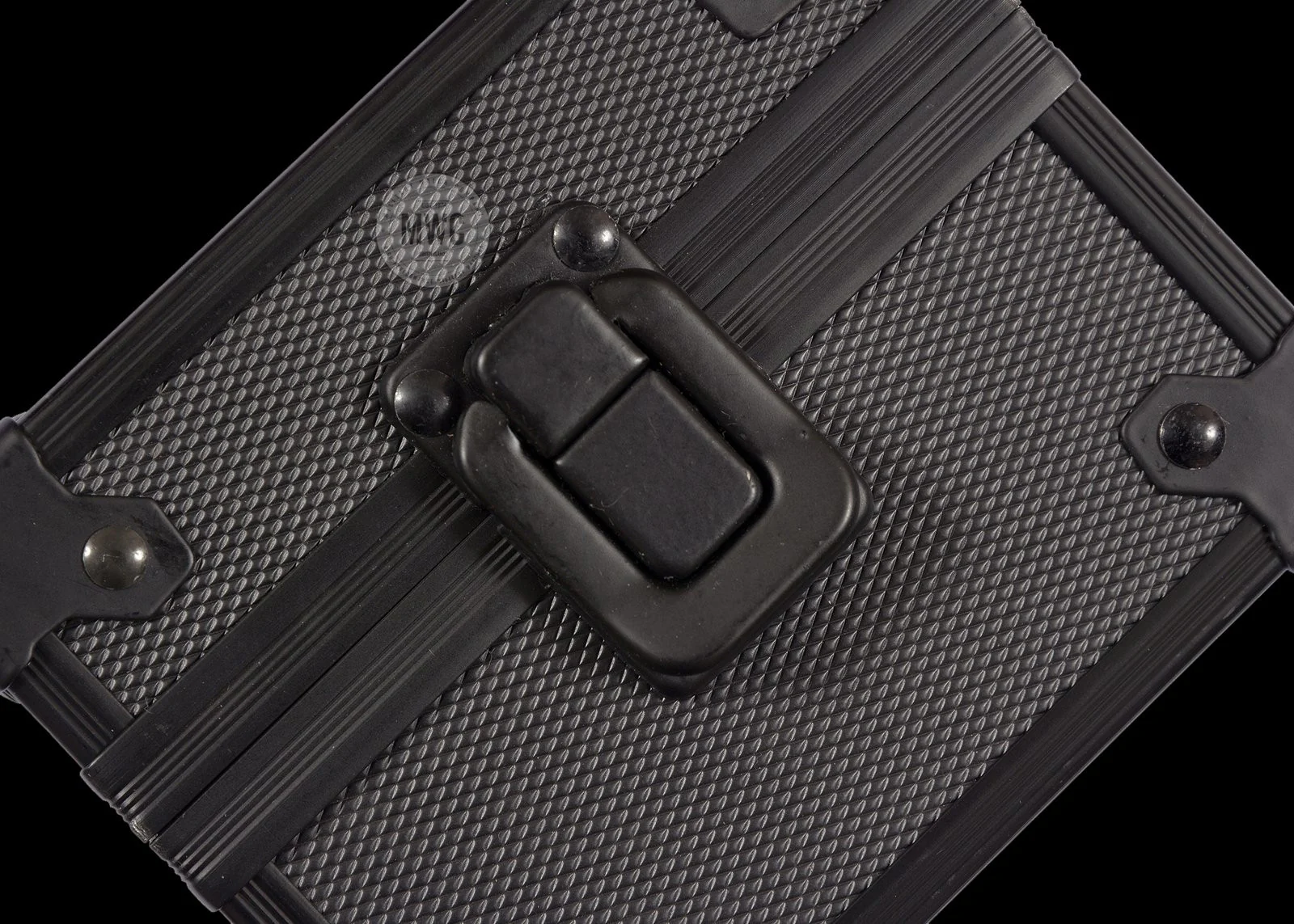 MWC Protective Travel Watch Box with Blank Plate for Customization/Engraving - Image 3