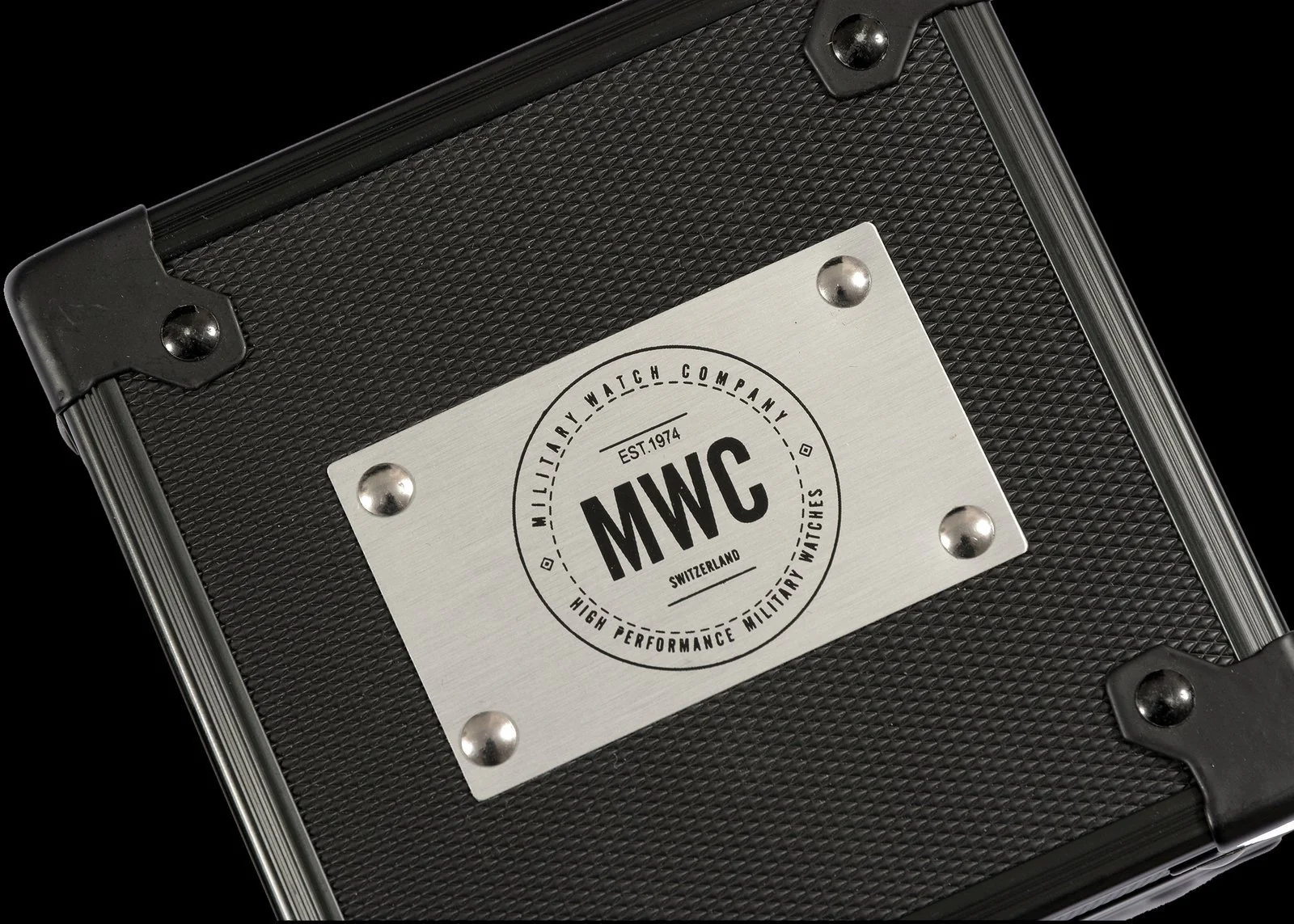 MWC Protective Travel Watch Box with Logo - Image 3
