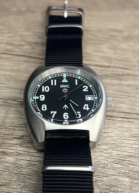 MWC W10 1970's Pattern 24 Jewel Automatic Military Watch with 100m Water Resistance - Image 10