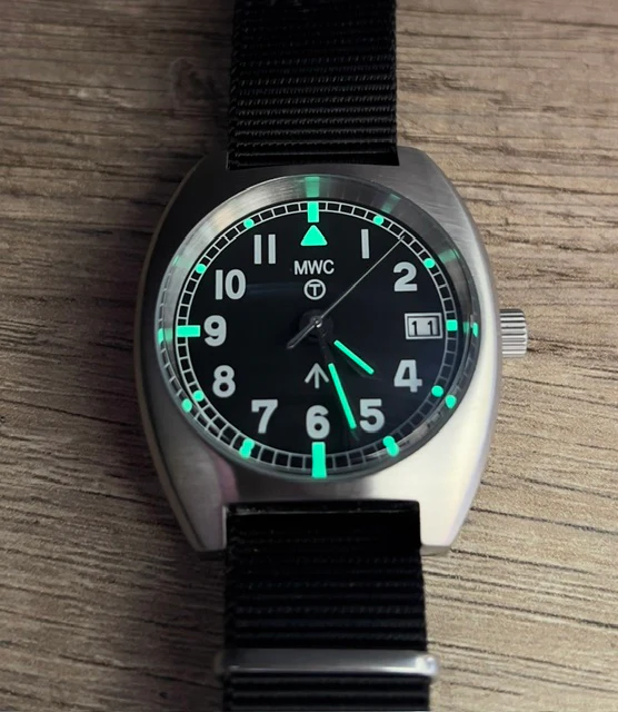 MWC W10 1970's Pattern 24 Jewel Automatic Military Watch with 100m Water Resistance - Image 11