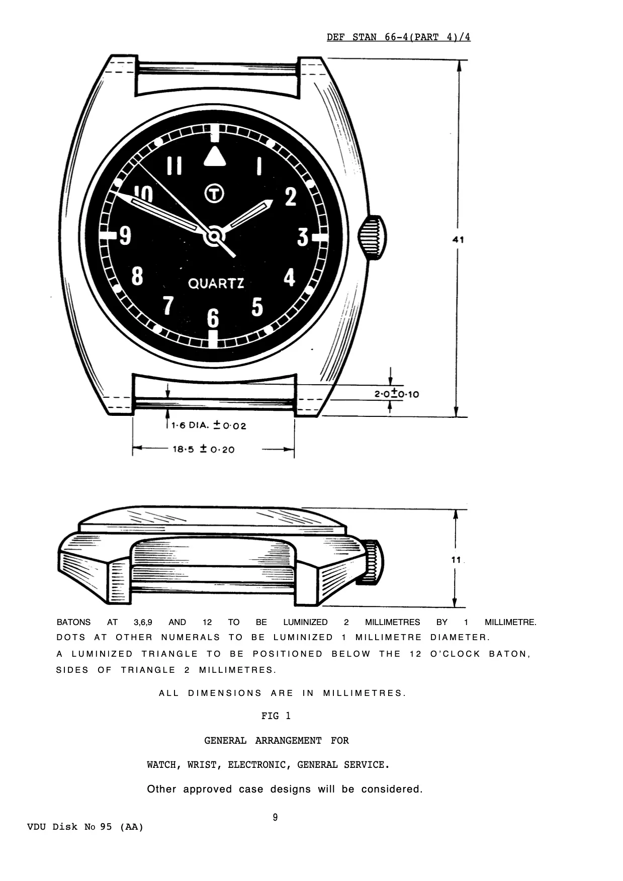 MWC W10 1970's Pattern 24 Jewel Automatic Military Watch with 100m Water Resistance - Image 15