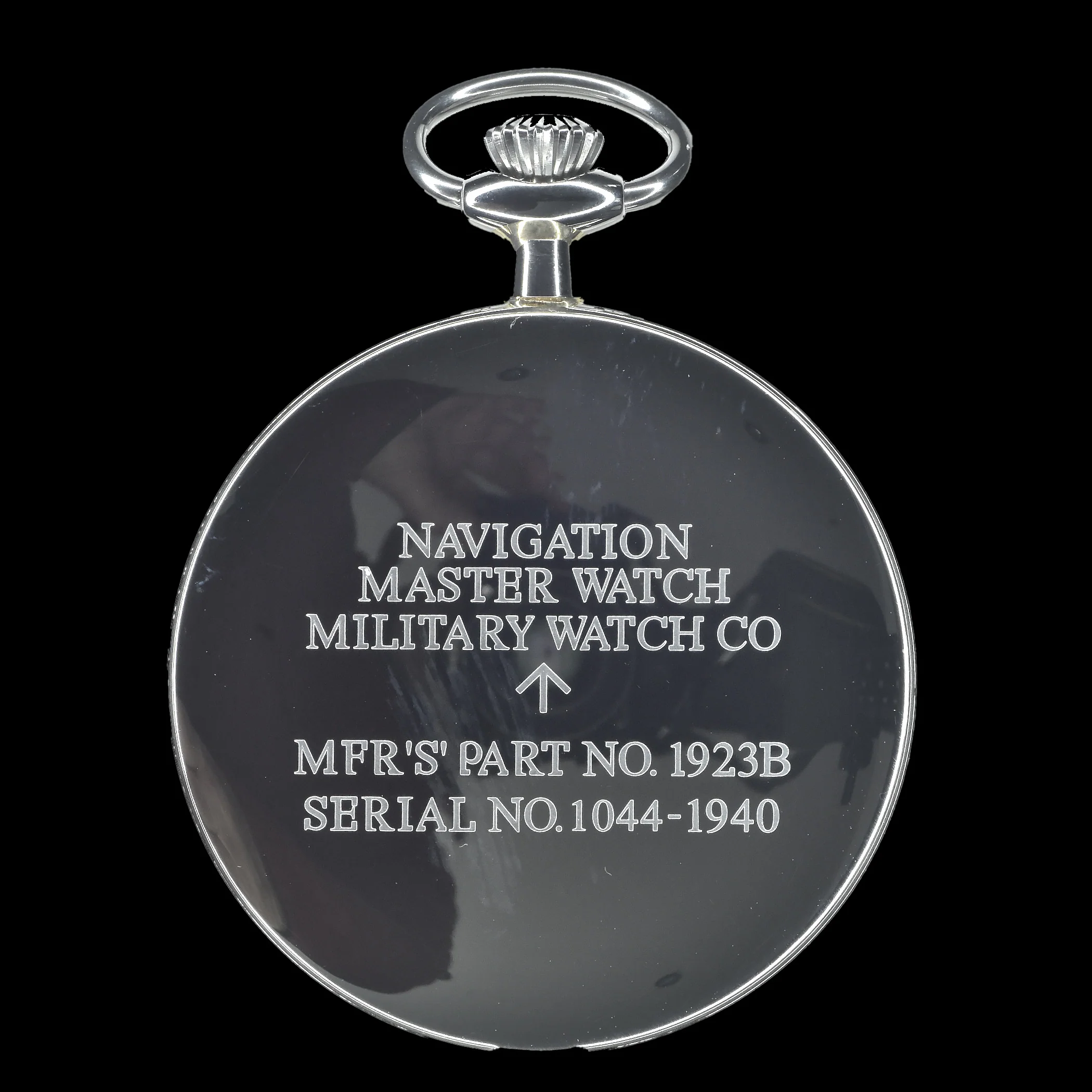 MWC WWII British Military Pattern 17-Jewel Hand-Wound Pocket Watch - Image 4