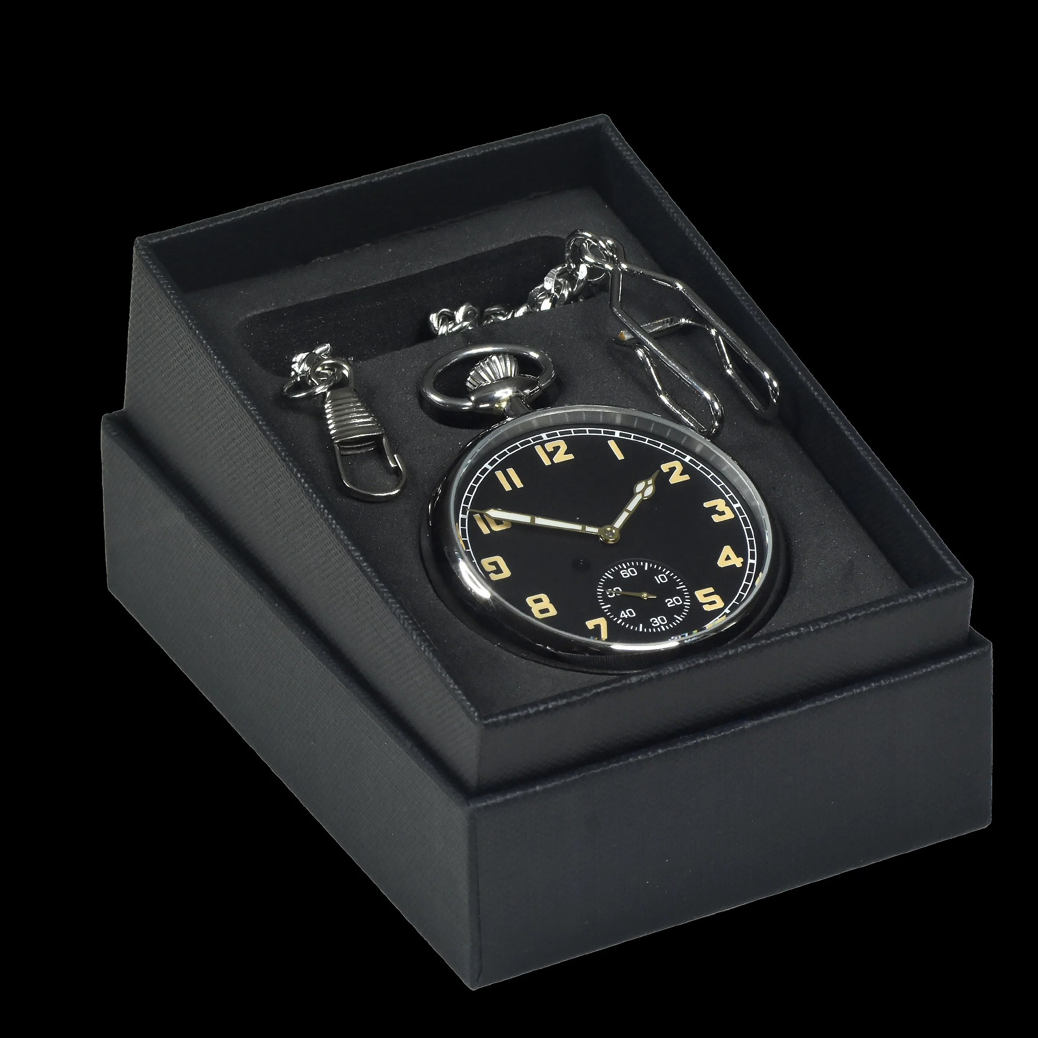 MWC WWII British Military Pattern 17-Jewel Hand-Wound Pocket Watch - Image 5
