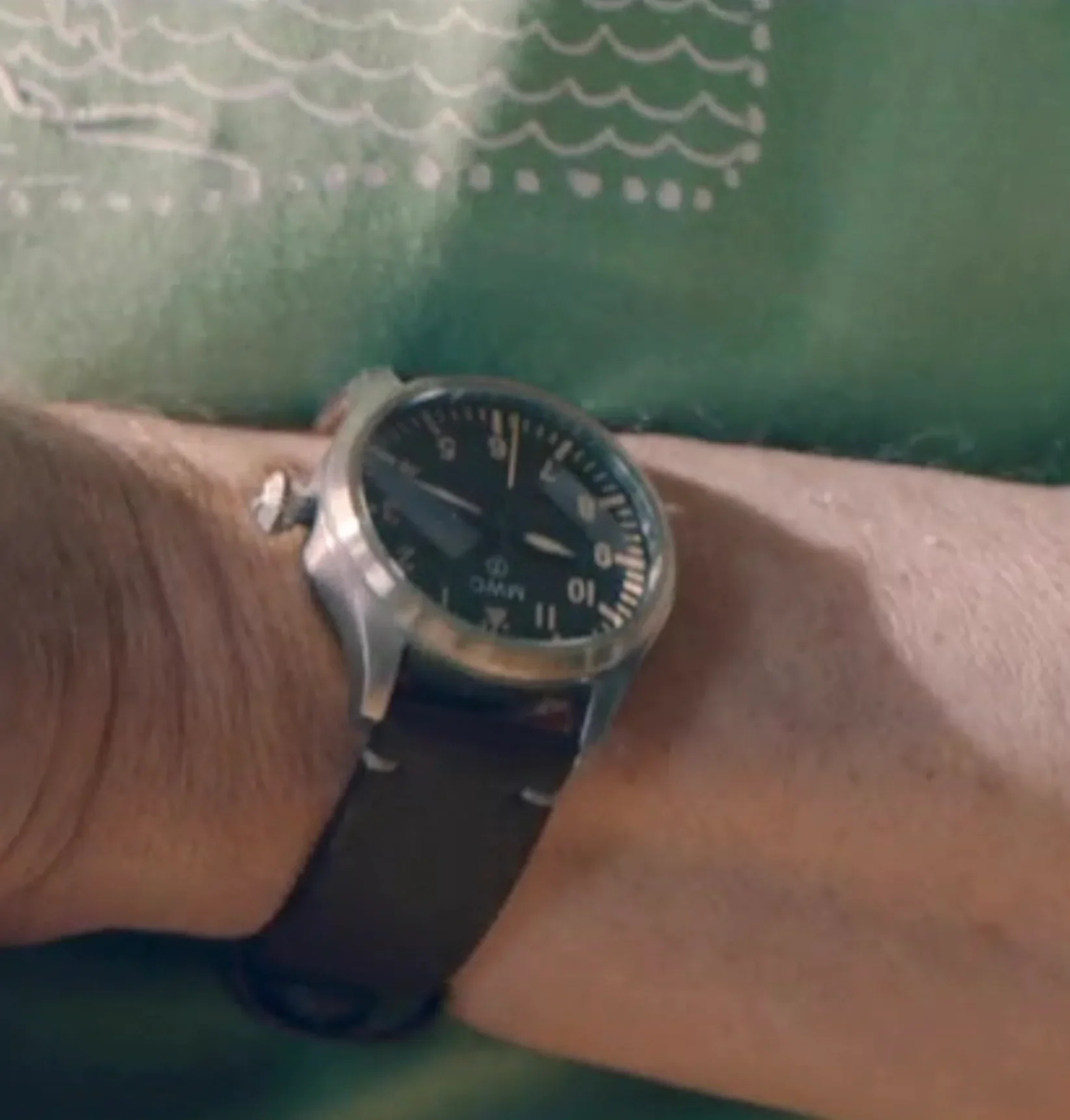 MWC Classic 40mm Stainless Steel Aviator Watch with Hybrid Movement and 100m Water Resistance - Image 9