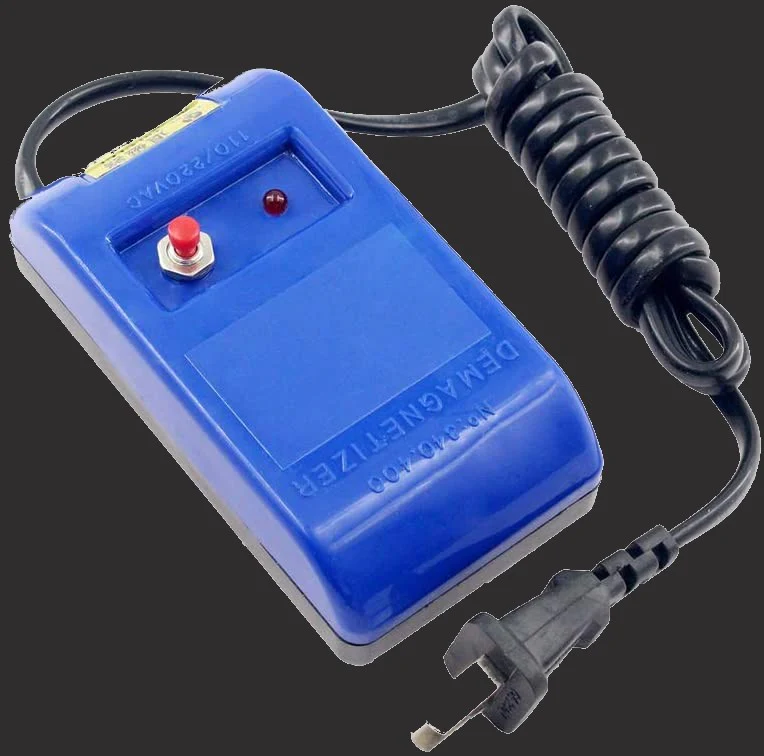 Watch Demagnetiser - A Vital Tool If You Own Multiple Mechanical Watches - U.S Pattern Mains Plug