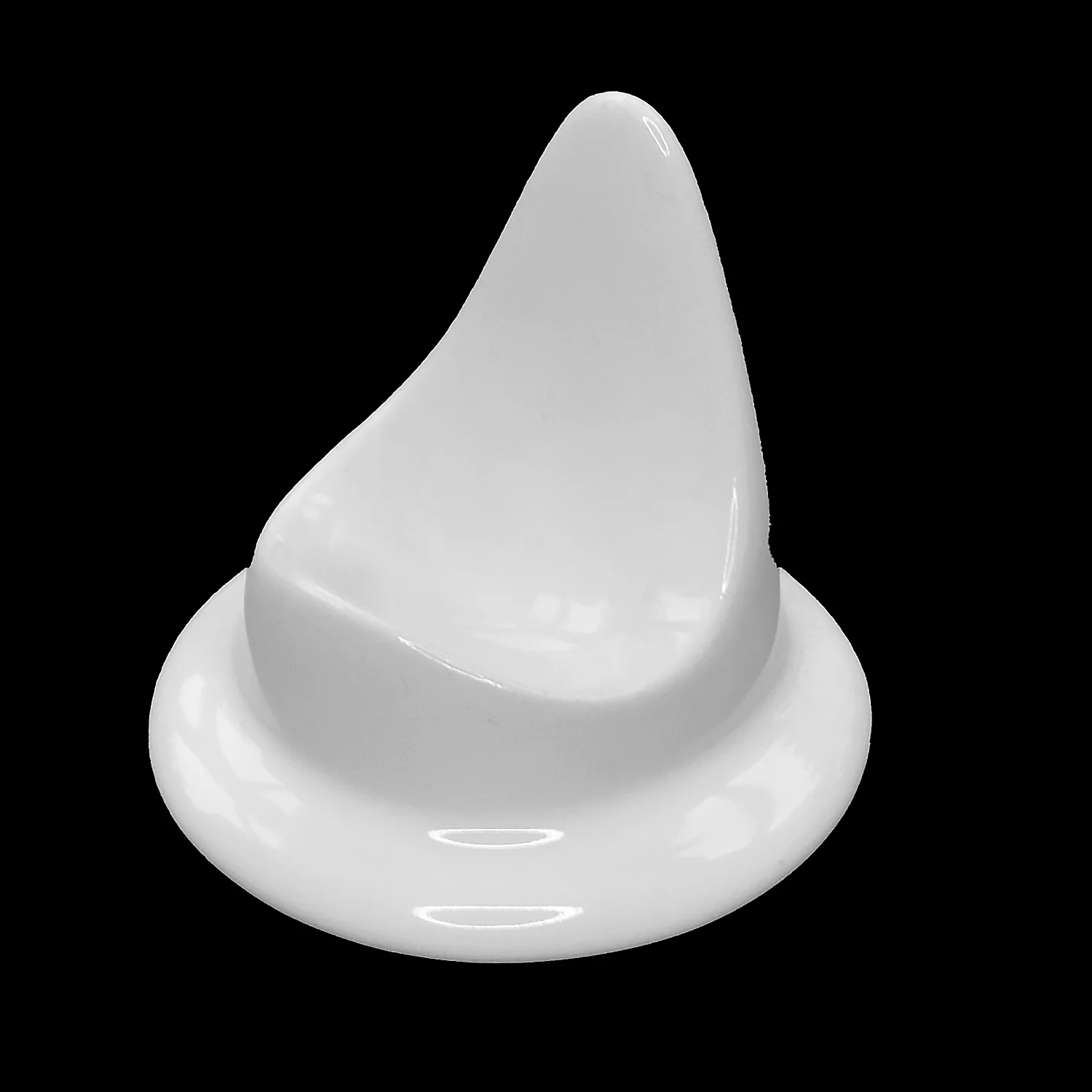 White Porcelain / Ceramic Pocket Watch Table/Desktop Stand - Image 2